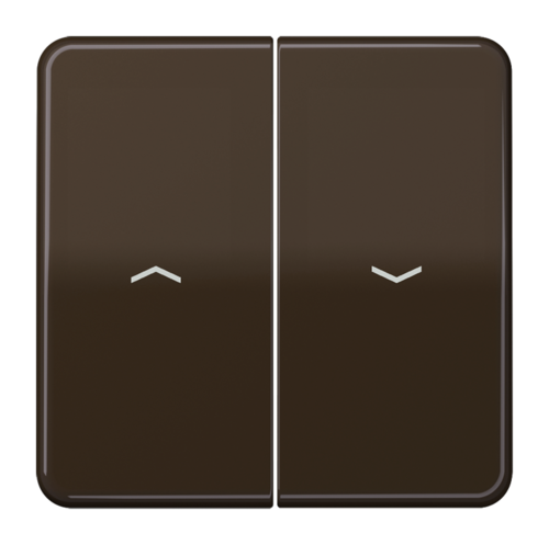 Клавиша для жалюзийного выключателя JUNG CD 500, коричневый